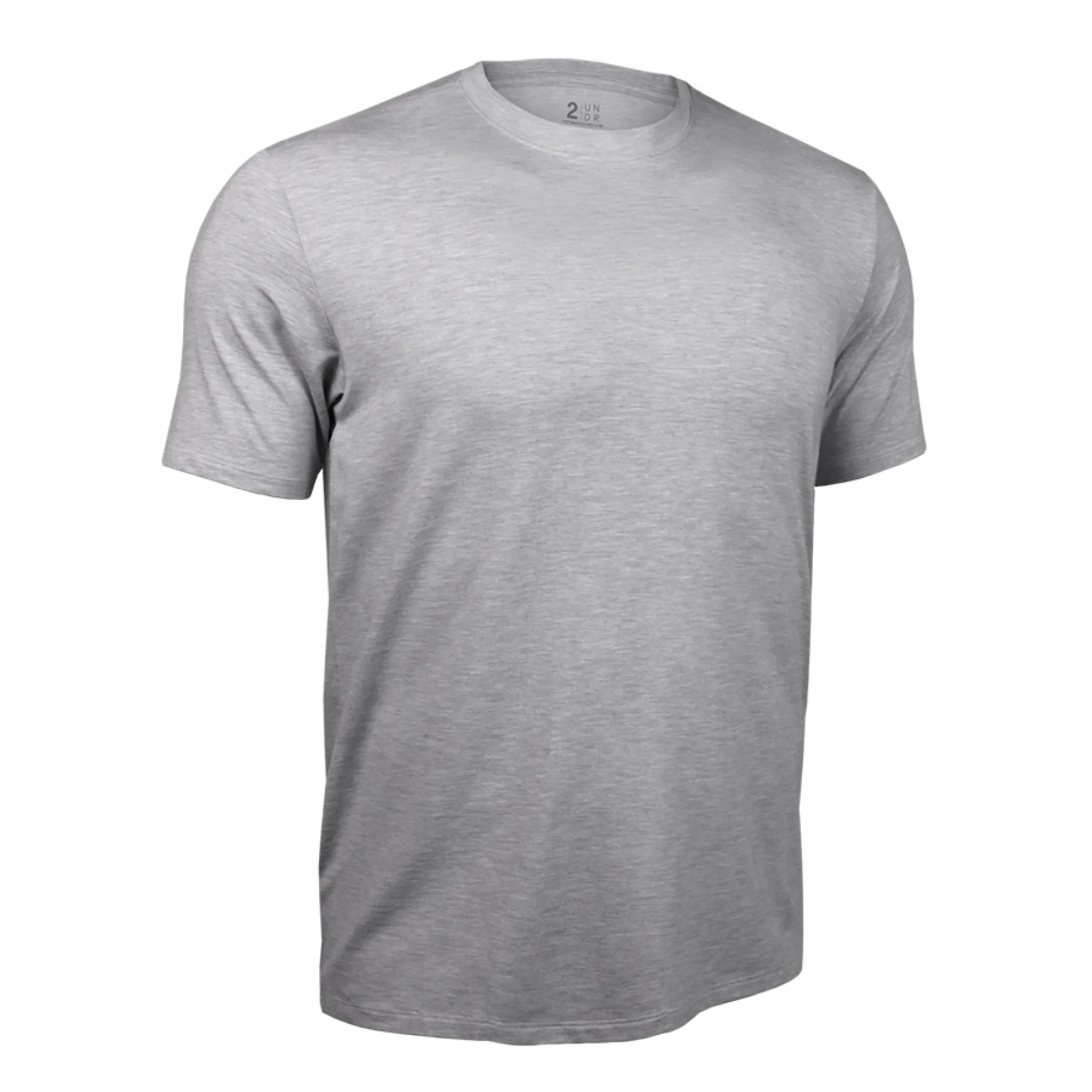 2UNDR Luxury Crew Tee - GREY