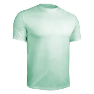 2UNDR Luxury Crew Tee - HEATHERED MINT GREEN