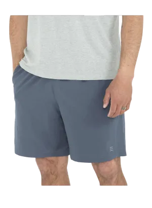 7" Lined Breeze Short Blue Dusk II