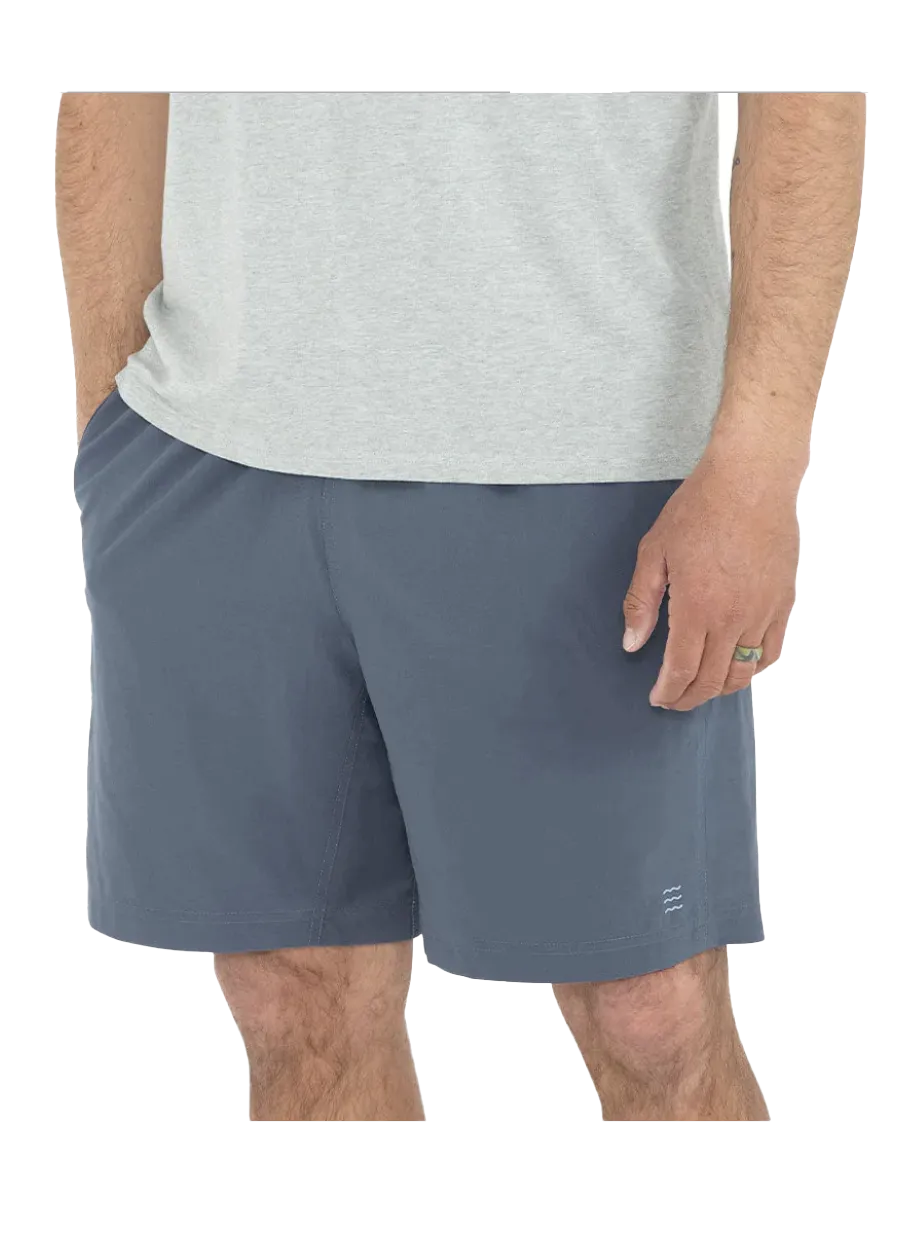 7" Lined Breeze Short Blue Dusk II