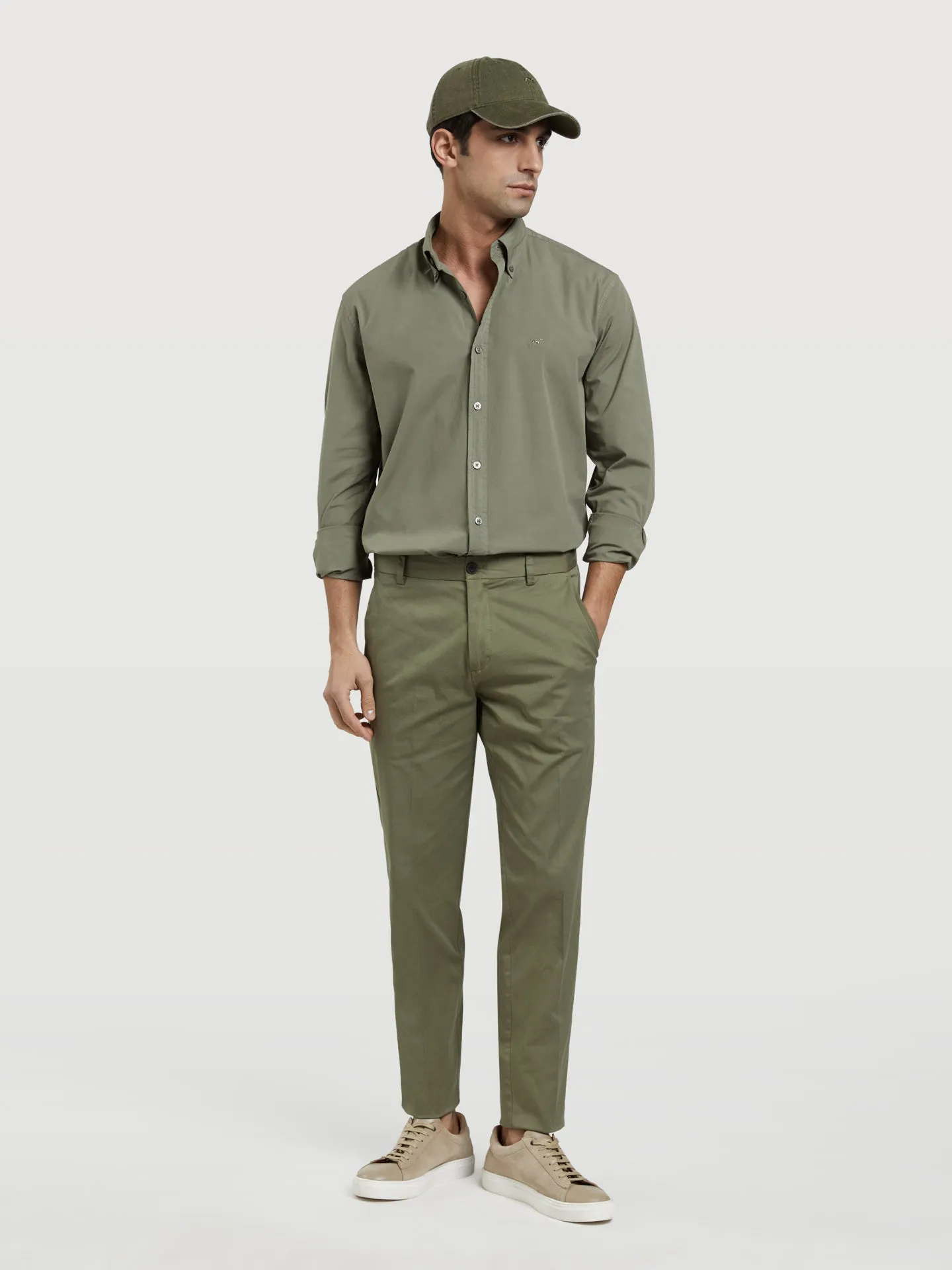 Basic Respekt Cotton slim fit Chino Trouser