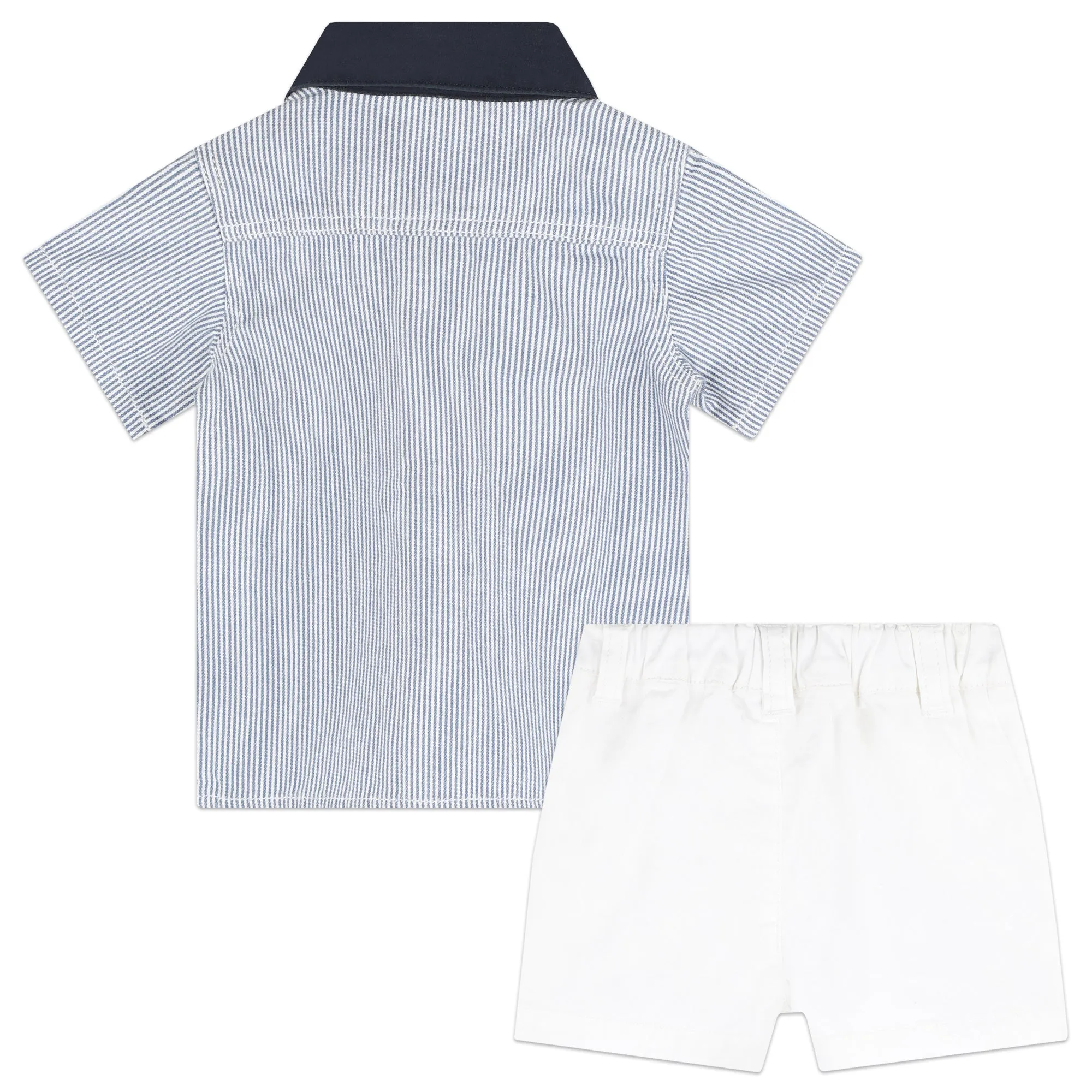 BOSS KIDSWEAR Infant Shirt and Shorts Set Gift Box