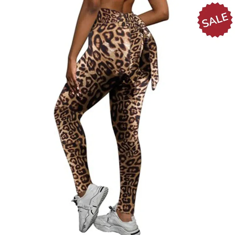 Bowknot High-Waist Workout Leggings