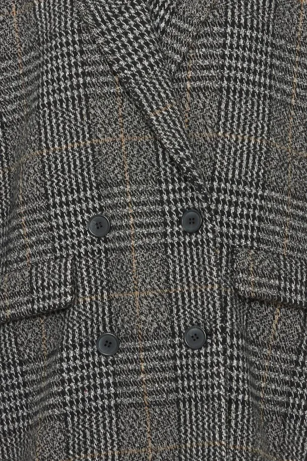 Byoung - Bycubana coat black mix