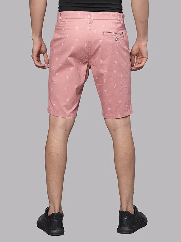 Cactus Print Chino Shorts