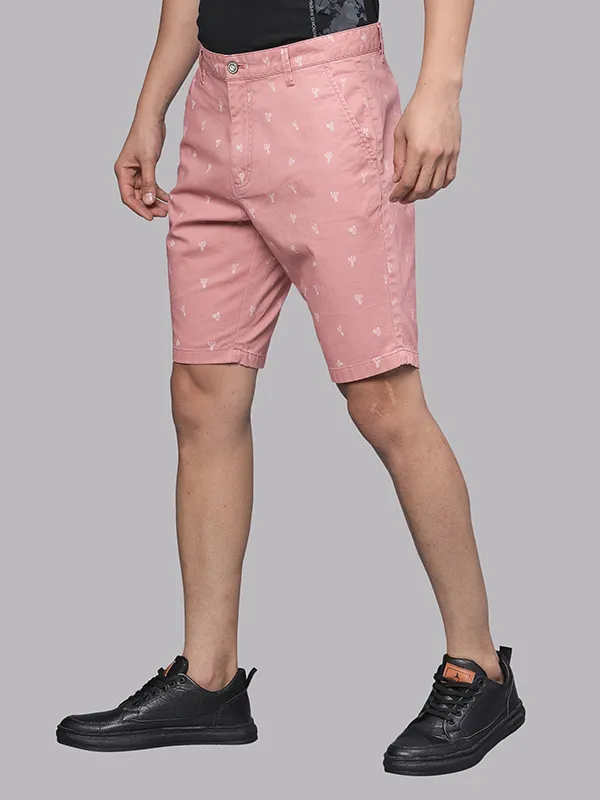 Cactus Print Chino Shorts