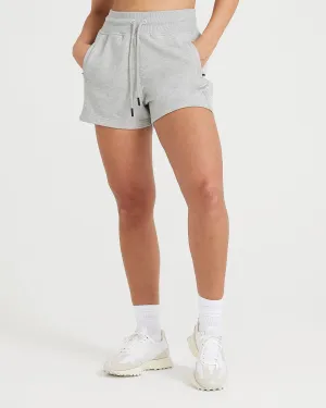 Classic Lounge Lightweight Shorts | Silver Marl
