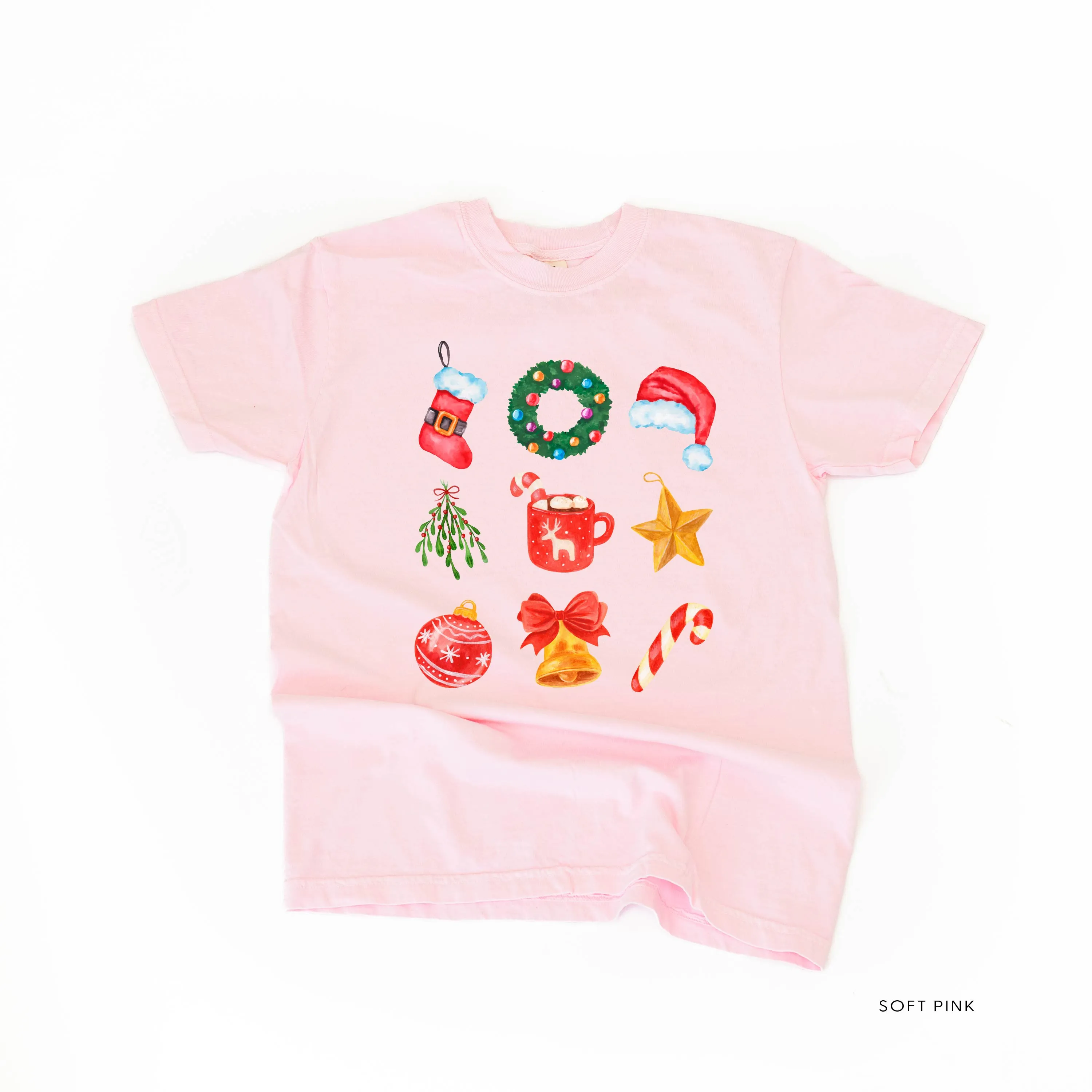 Classic Watercolor Christmas - Comfort Colors Tee