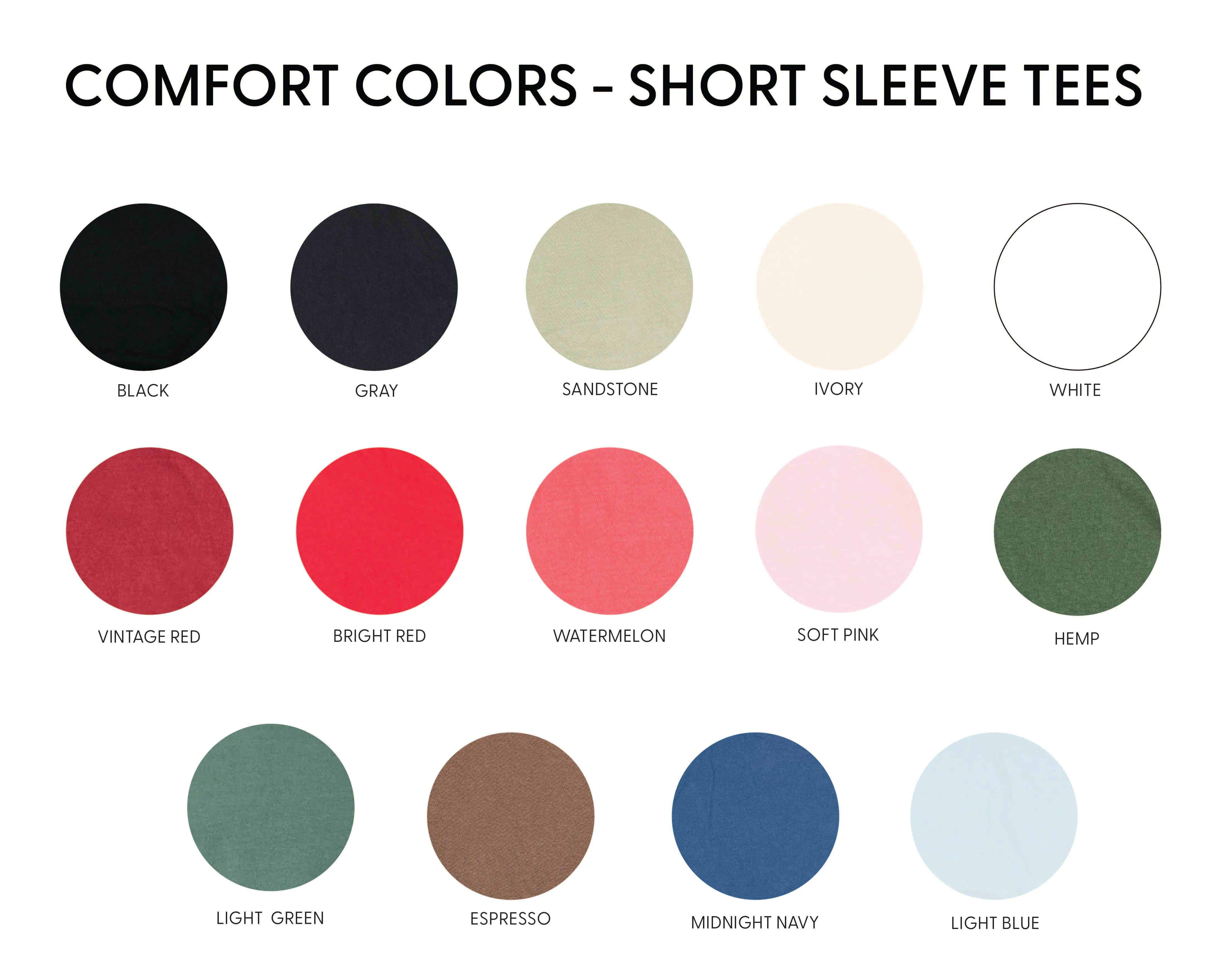 Classic Watercolor Christmas - Comfort Colors Tee