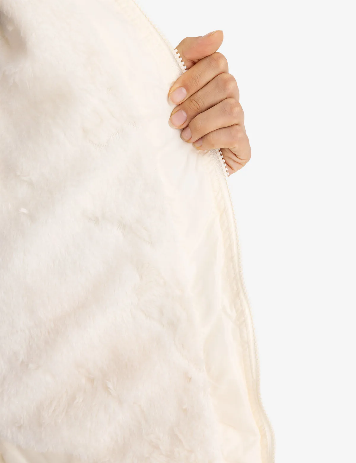 COZY FUR LINED VEST