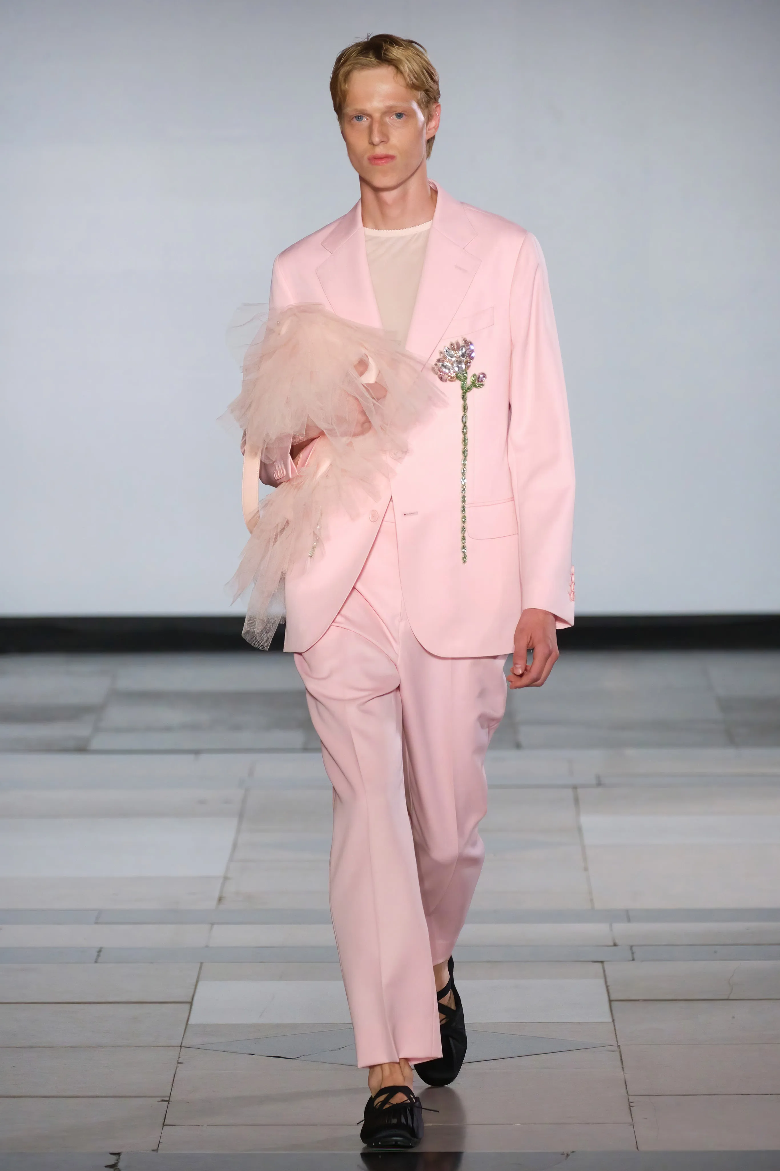 Embellished Double Carnation Jacket