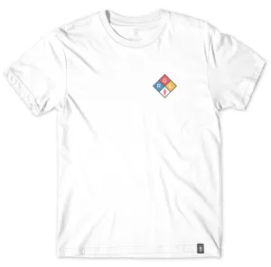Girl Caution Tee, White