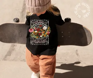 Grow Freely Wildflower | Boho Toddler Tee