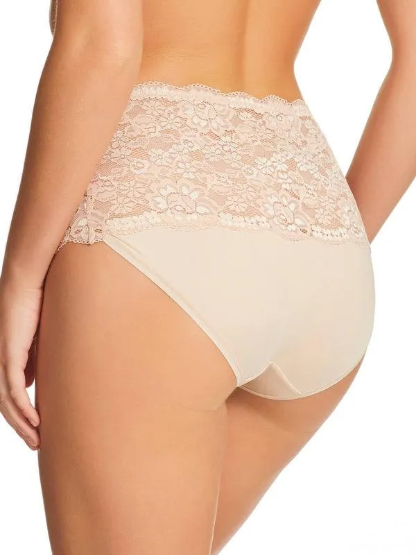 Kayser 465 Micro & Lace Brief - Bare