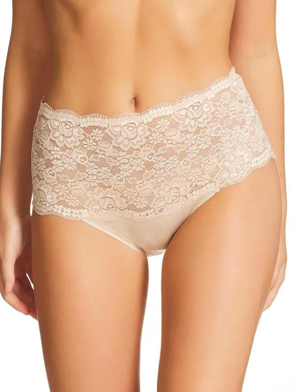 Kayser 465 Micro & Lace Brief - Bare