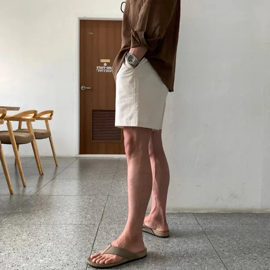 Lightweight Cotton Drill Shorts