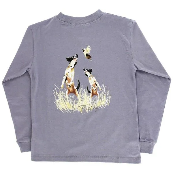 Long Sleeve Logo Tee - Jumping Dogs