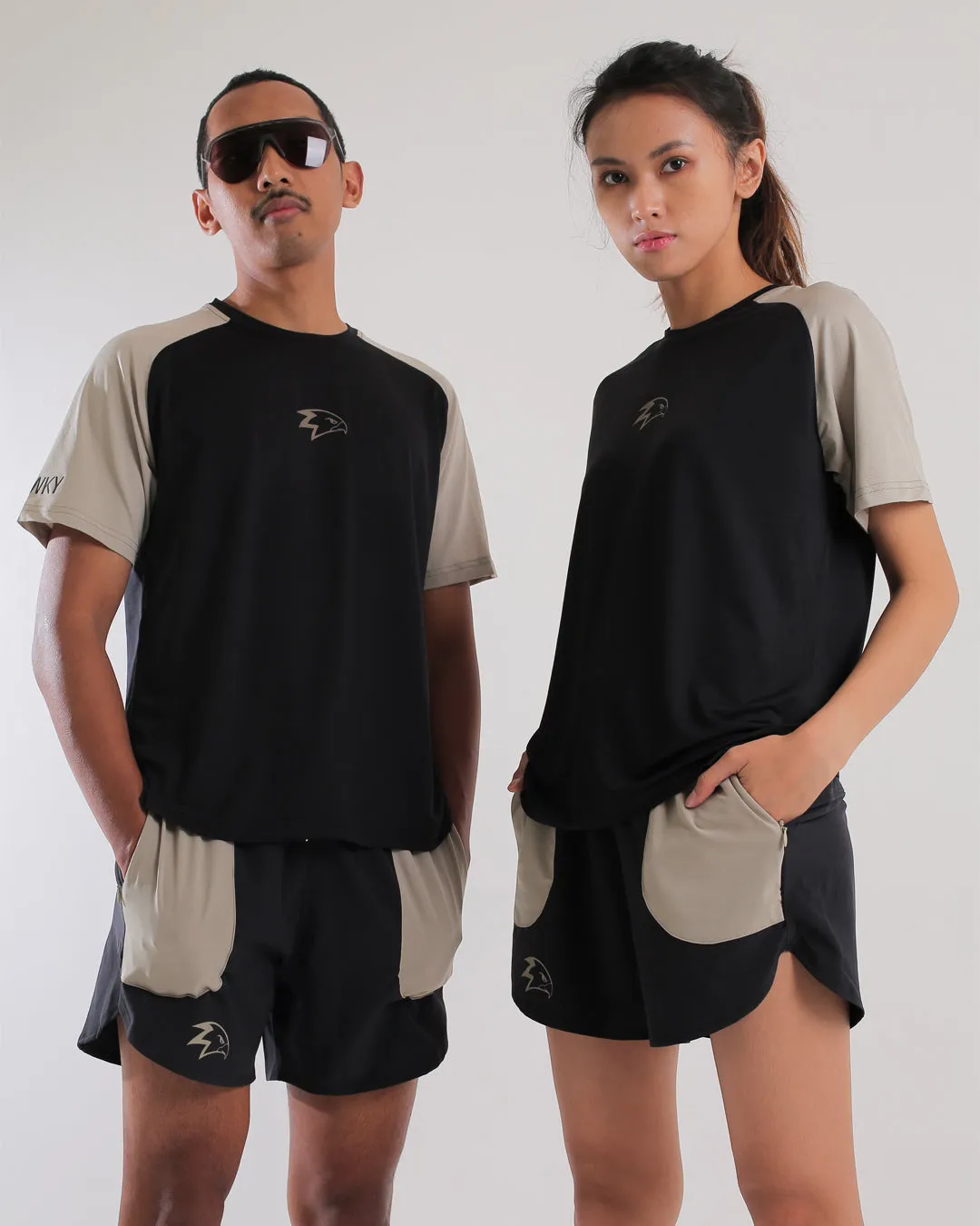 Longevity Lightweight Short Black/Beige