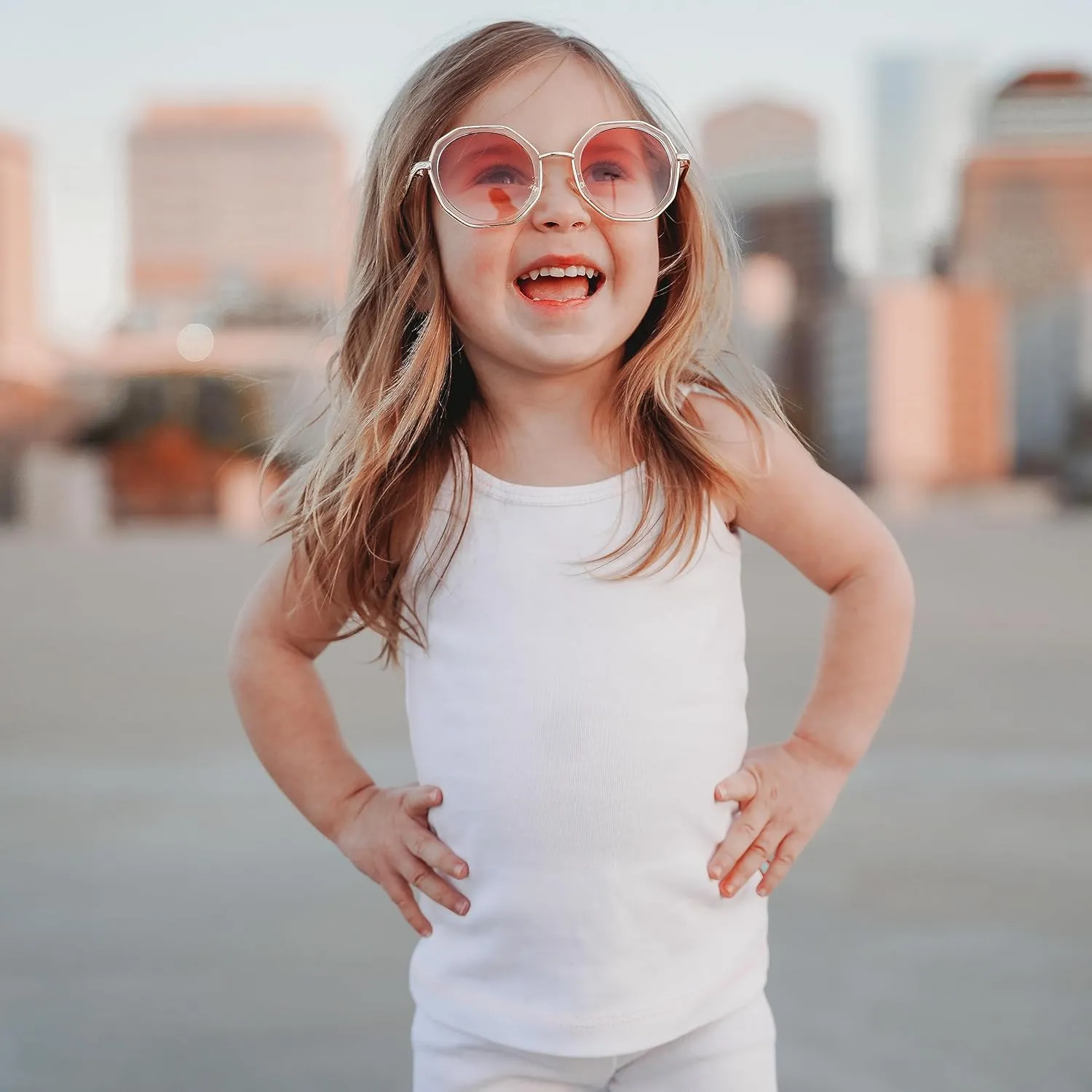 Made in USA Girls 100% Cotton Camisole Spaghetti Straps, SPD Sensory Clothing