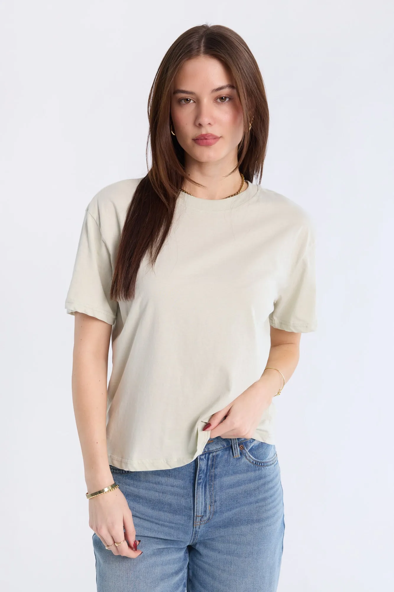 North Western Crew Neck Relaxed Tee