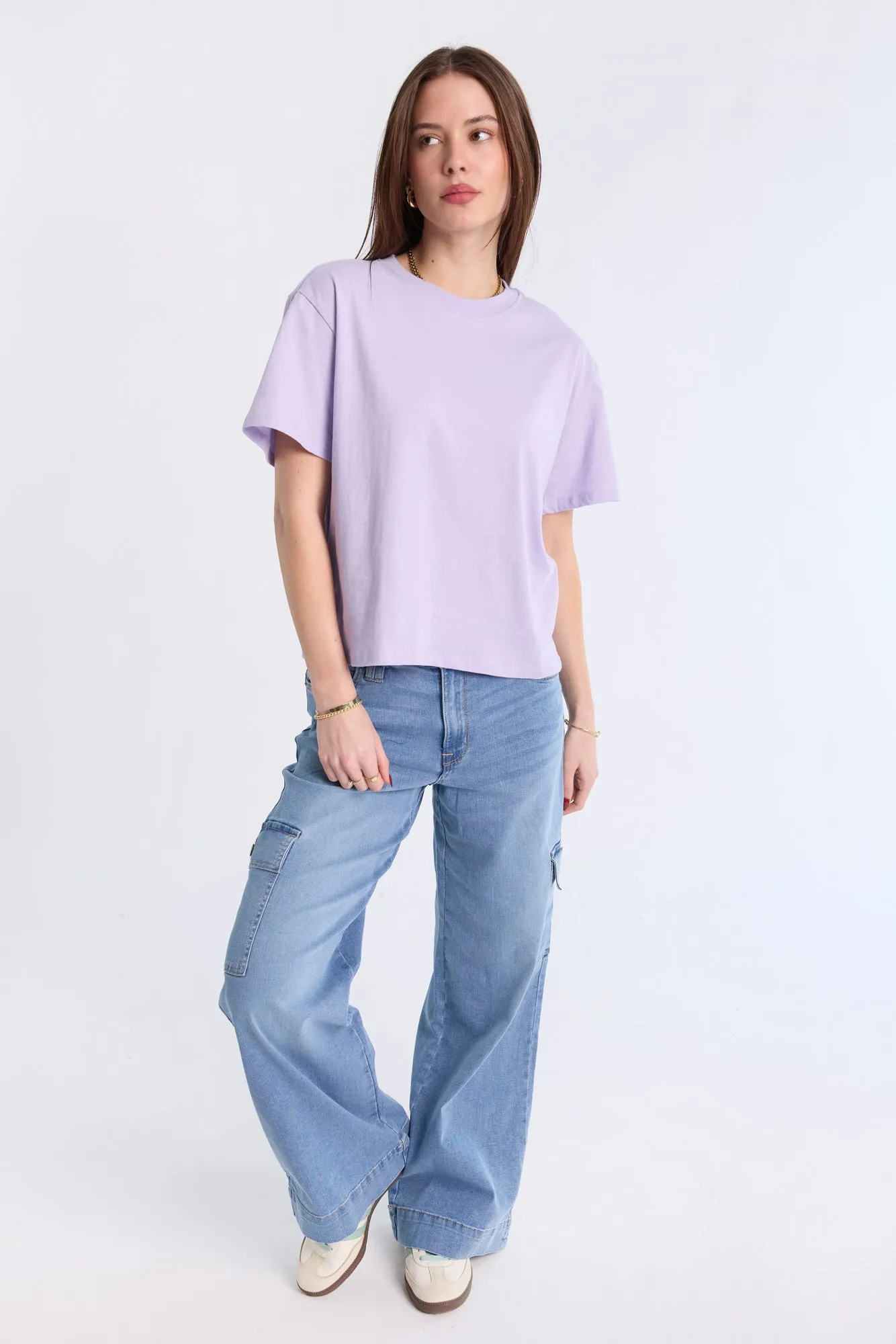 North Western Crew Neck Relaxed Tee