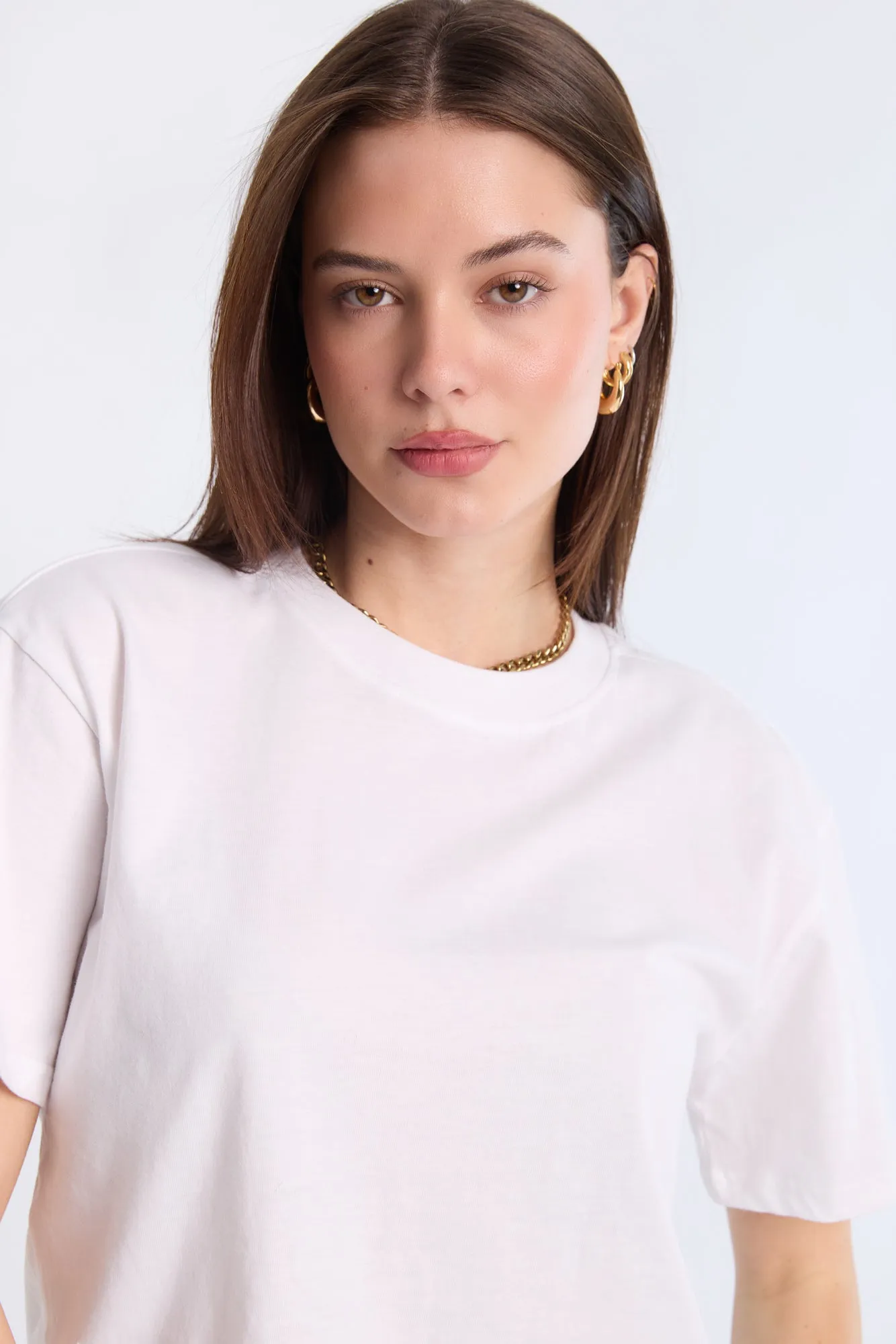 North Western Crew Neck Relaxed Tee