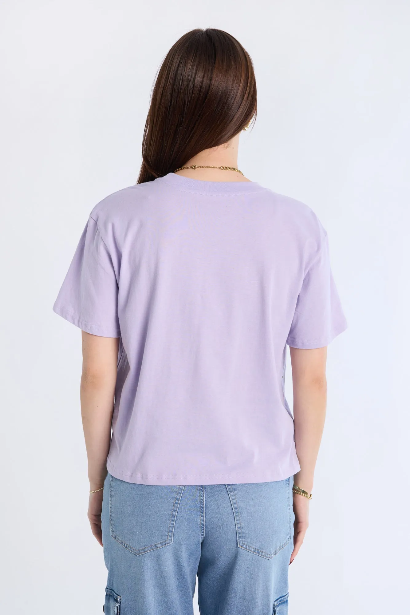 North Western Crew Neck Relaxed Tee