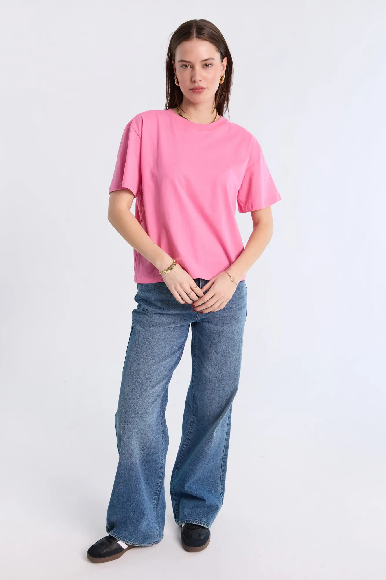 North Western Crew Neck Relaxed Tee