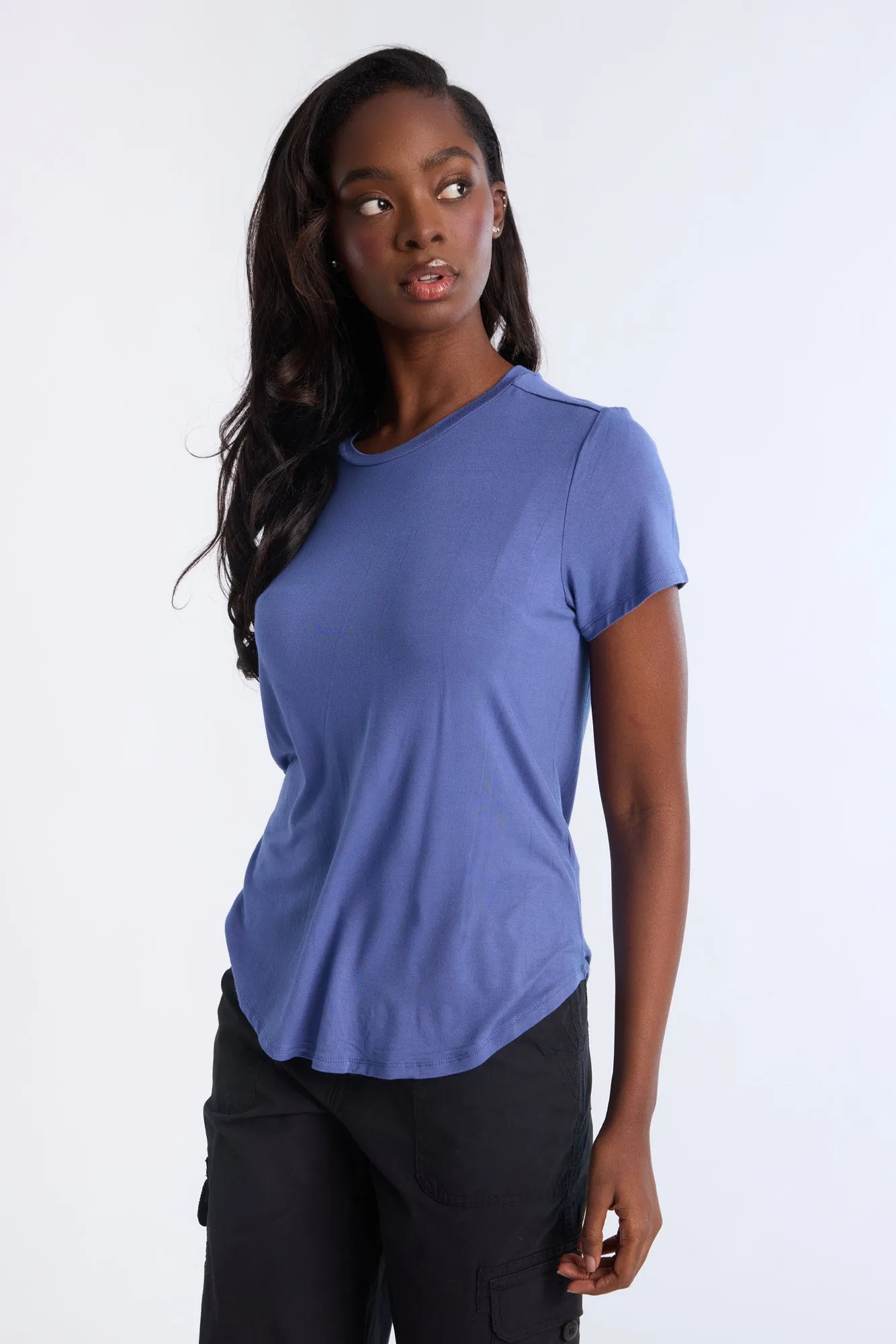 Short Sleeve Crew Neck Relaxed Tee