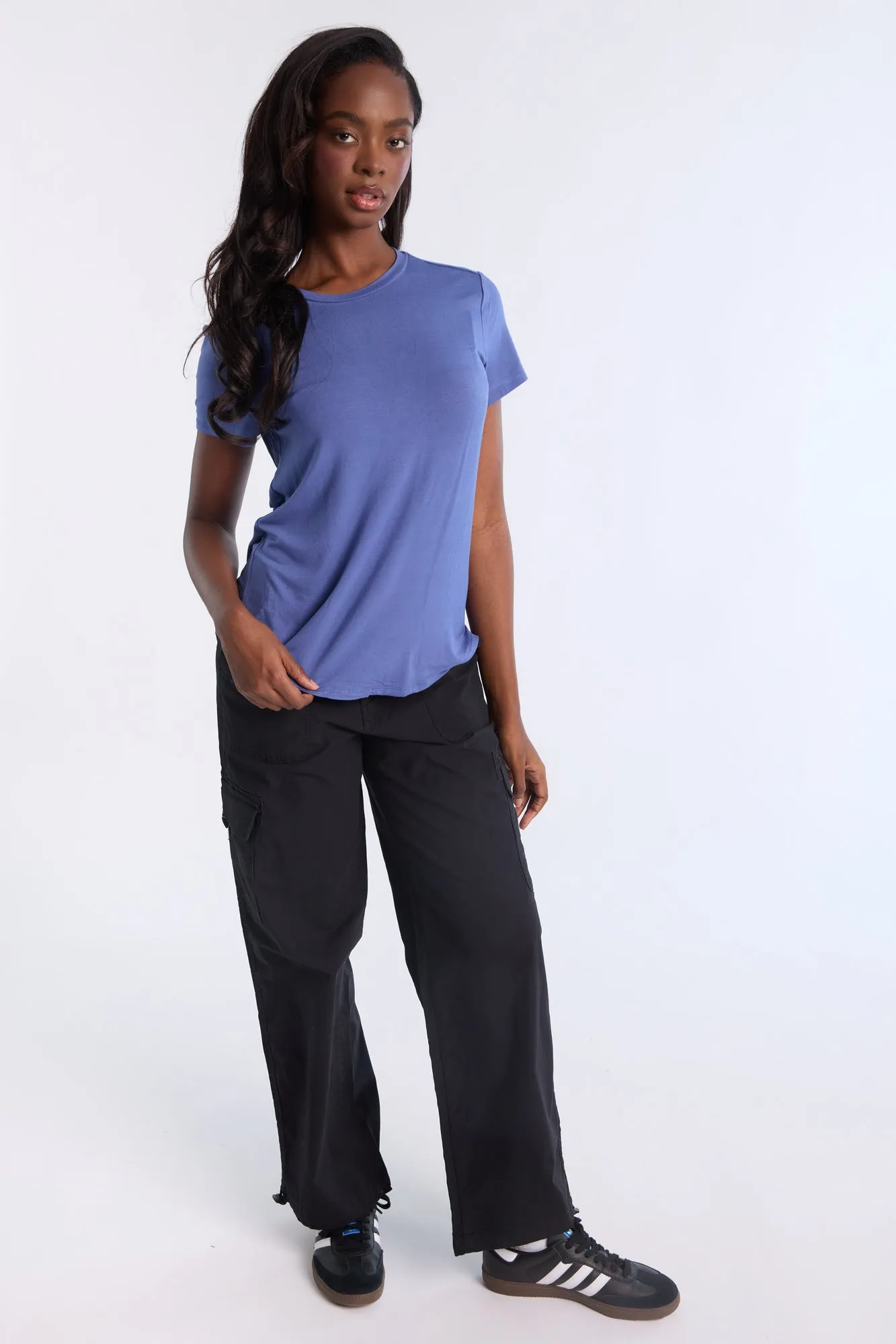 Short Sleeve Crew Neck Relaxed Tee