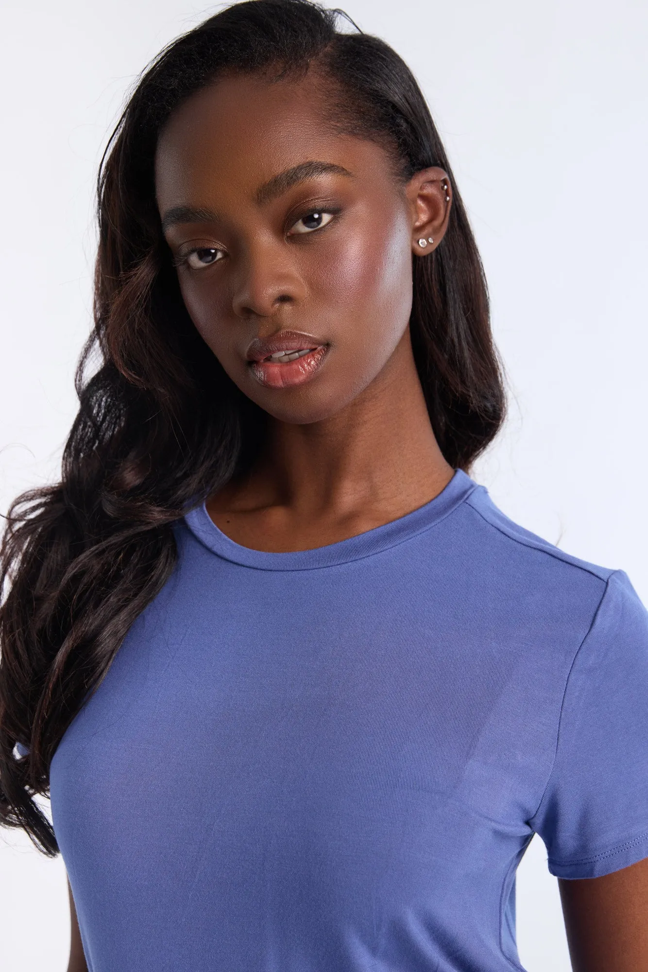Short Sleeve Crew Neck Relaxed Tee