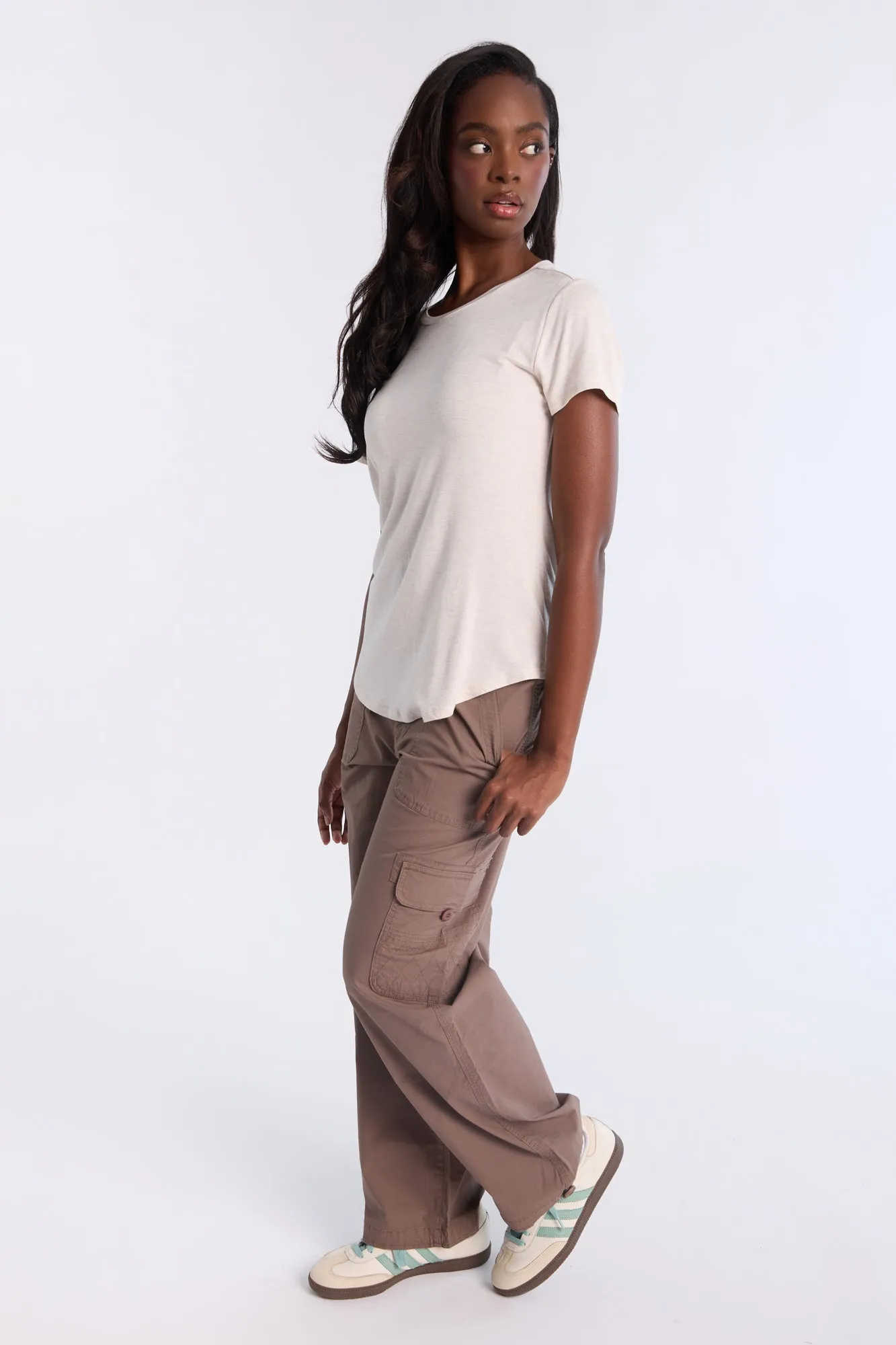 Short Sleeve Crew Neck Relaxed Tee