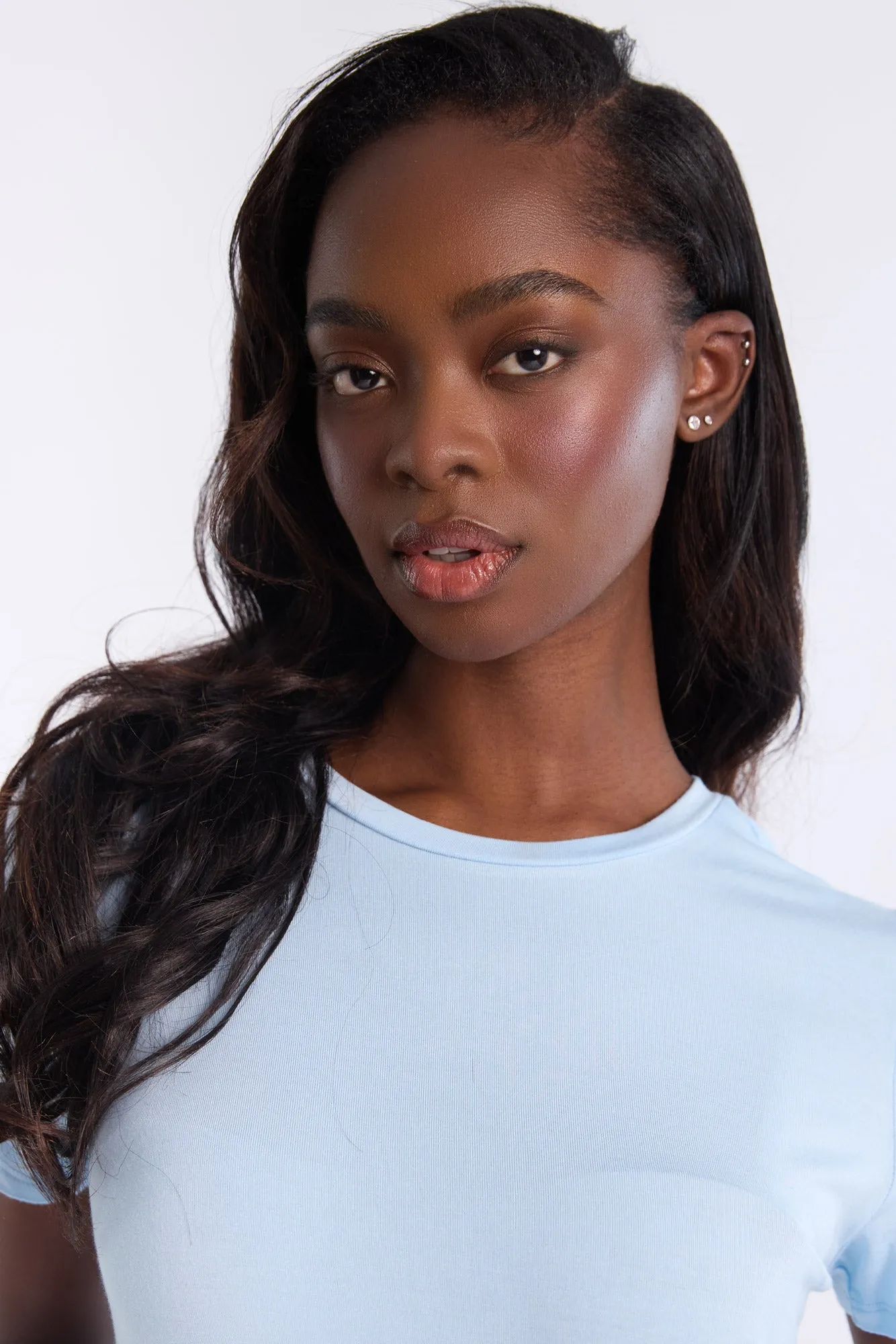 Short Sleeve Crew Neck Relaxed Tee