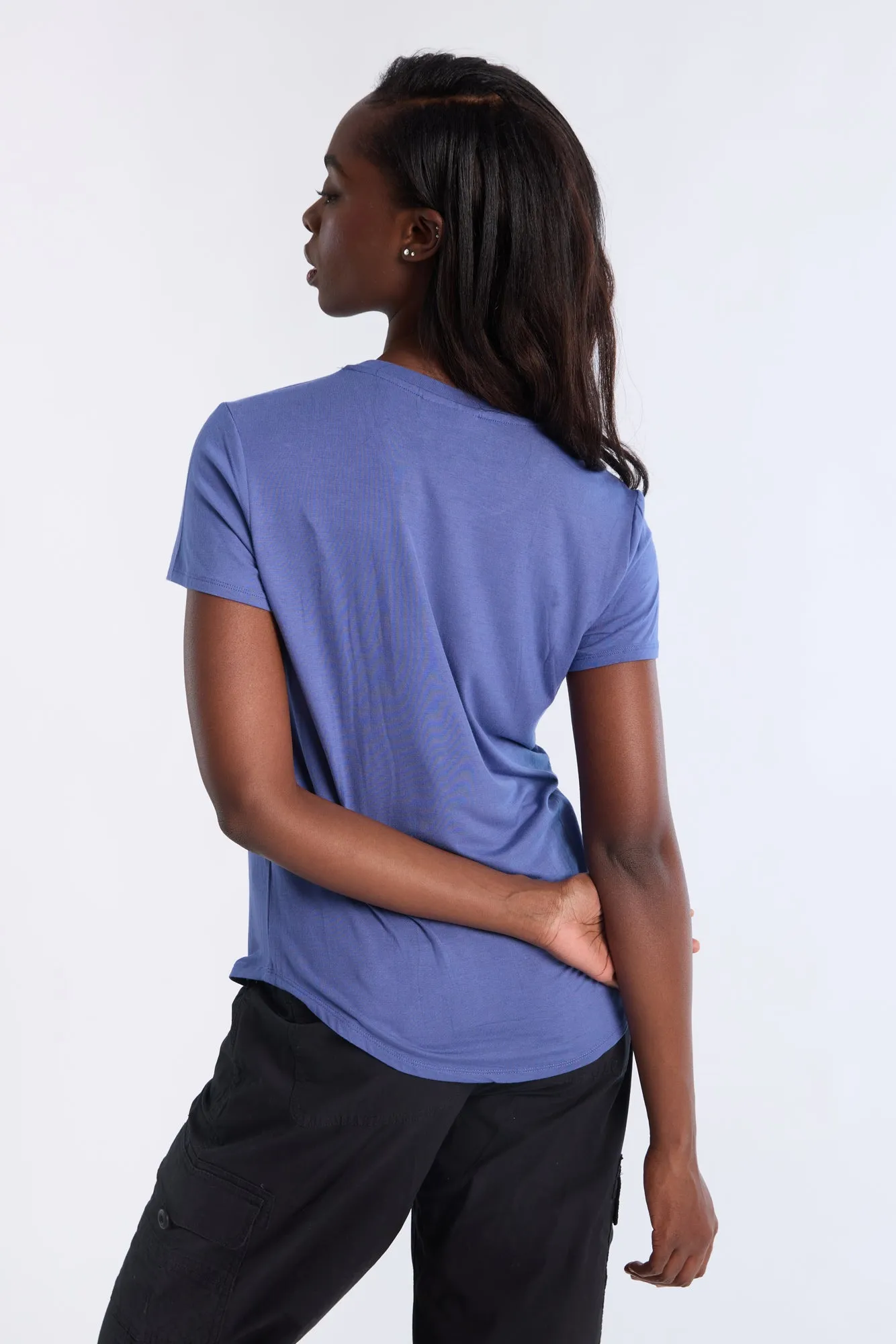 Short Sleeve Crew Neck Relaxed Tee