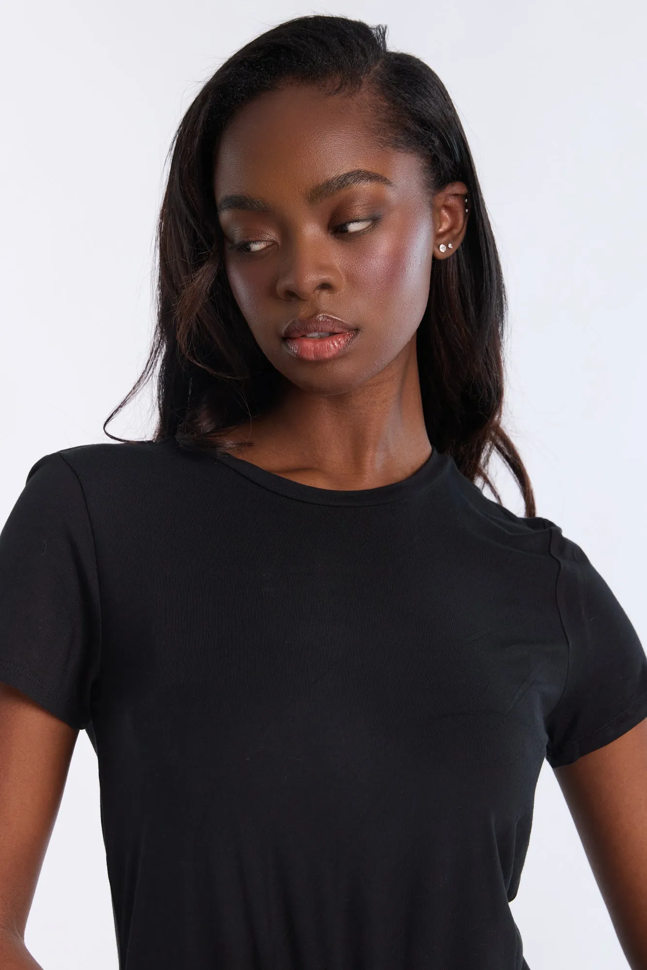 Short Sleeve Crew Neck Relaxed Tee