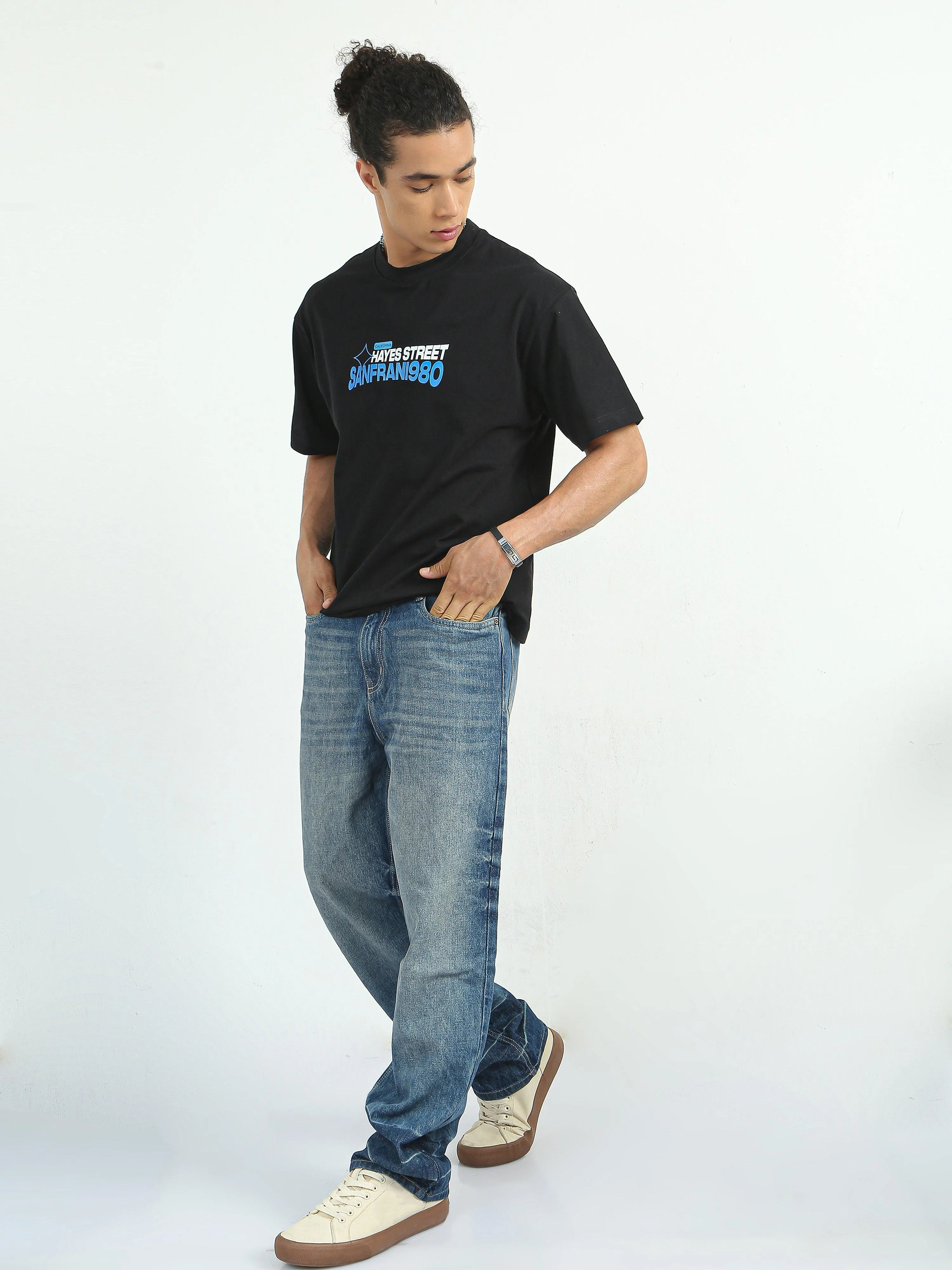 Sky Relaxed Fit Jean Blue