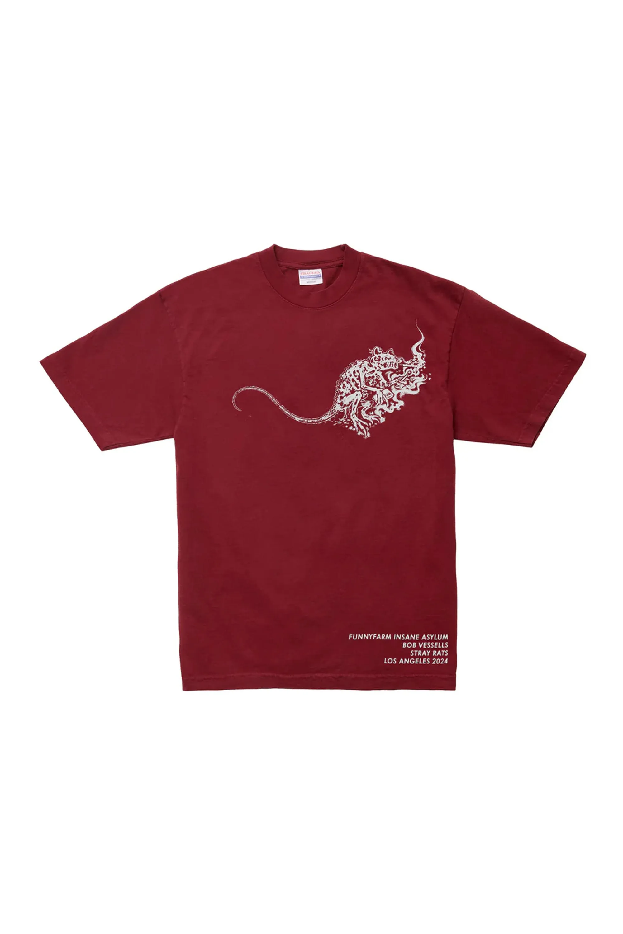 STRAY RATS - SMOKING RAT TEE