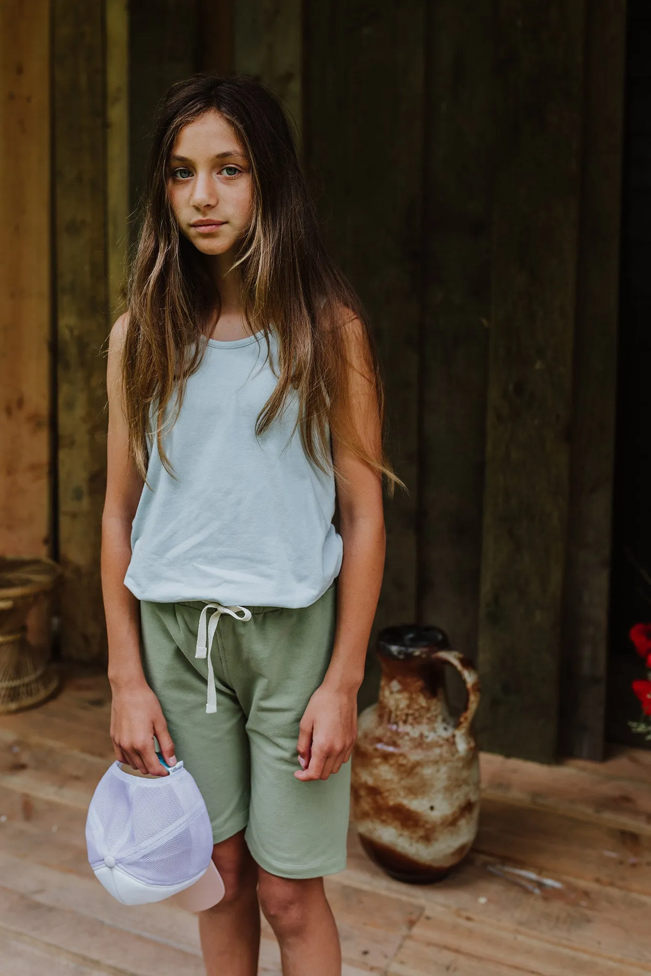 Surfer Sweatshorts-Green
