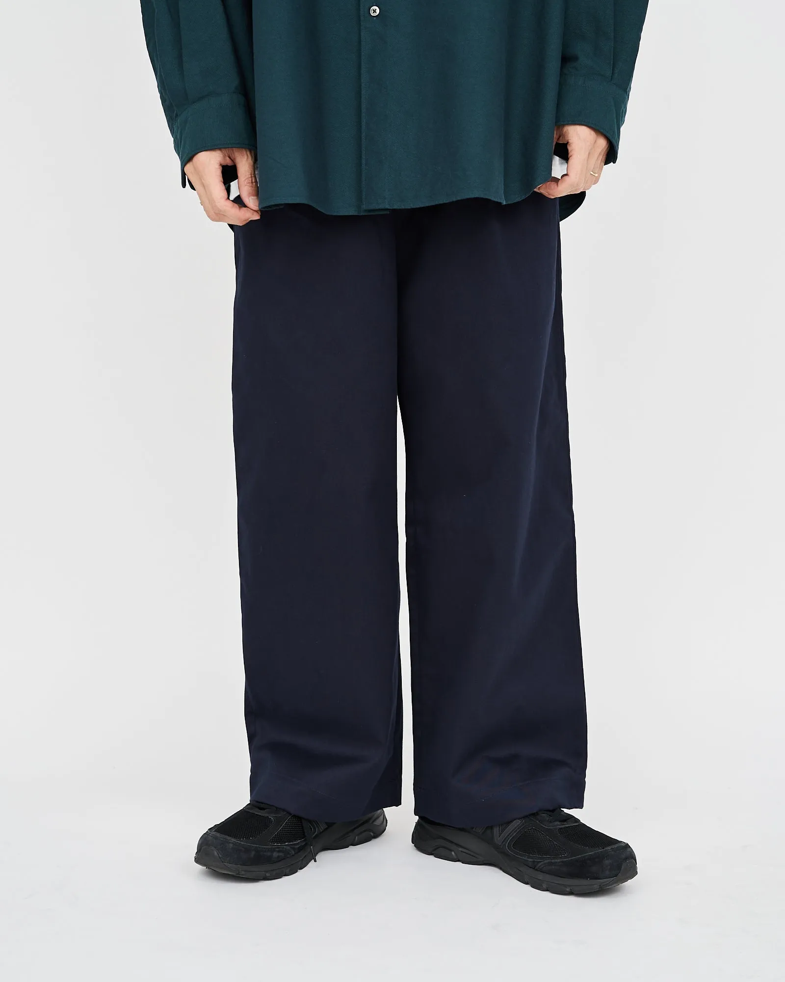 Suvin Chino Wide Straight Trousers