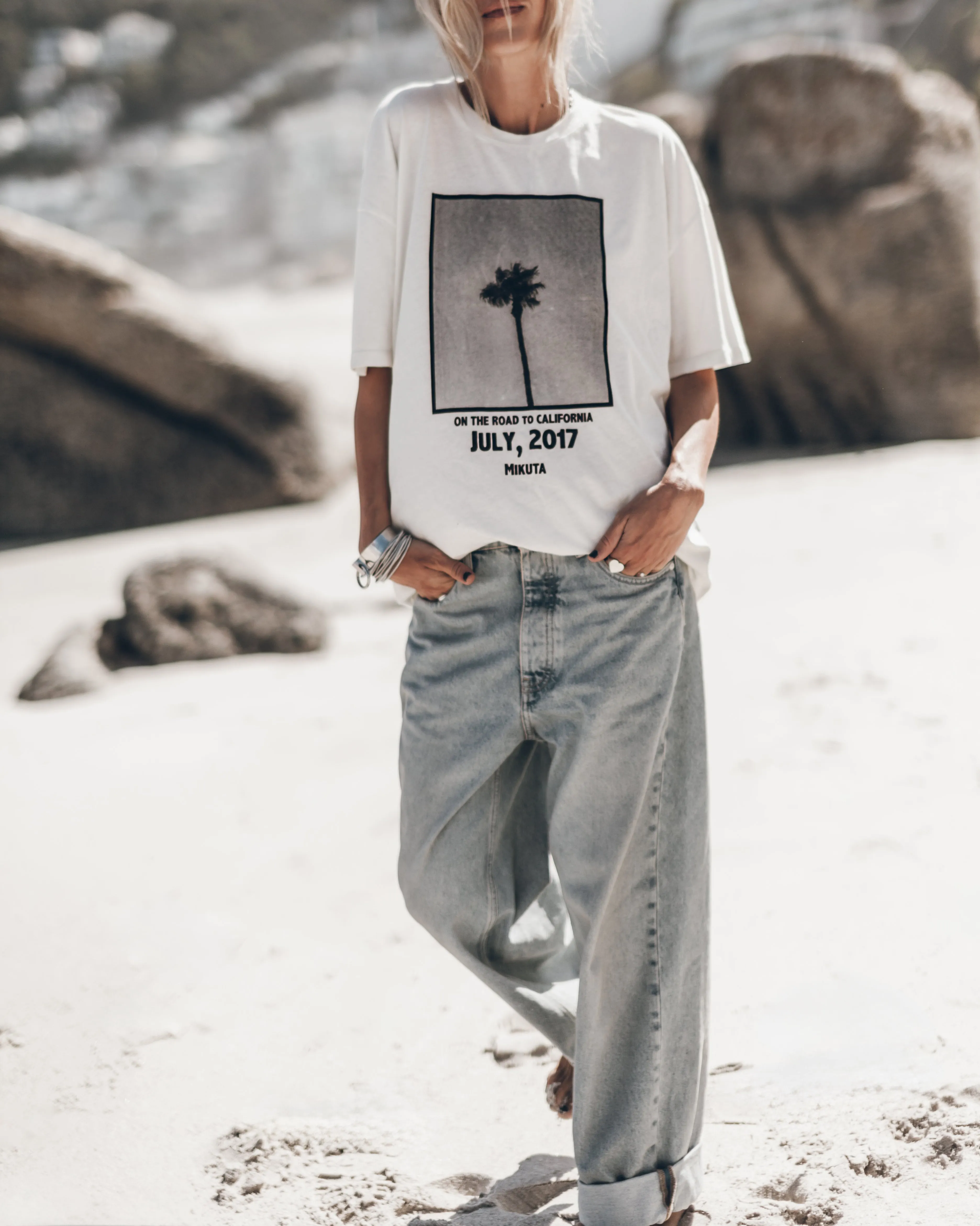 The White Palm Tree Relaxed T-Shirt