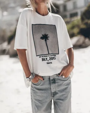 The White Palm Tree Relaxed T-Shirt
