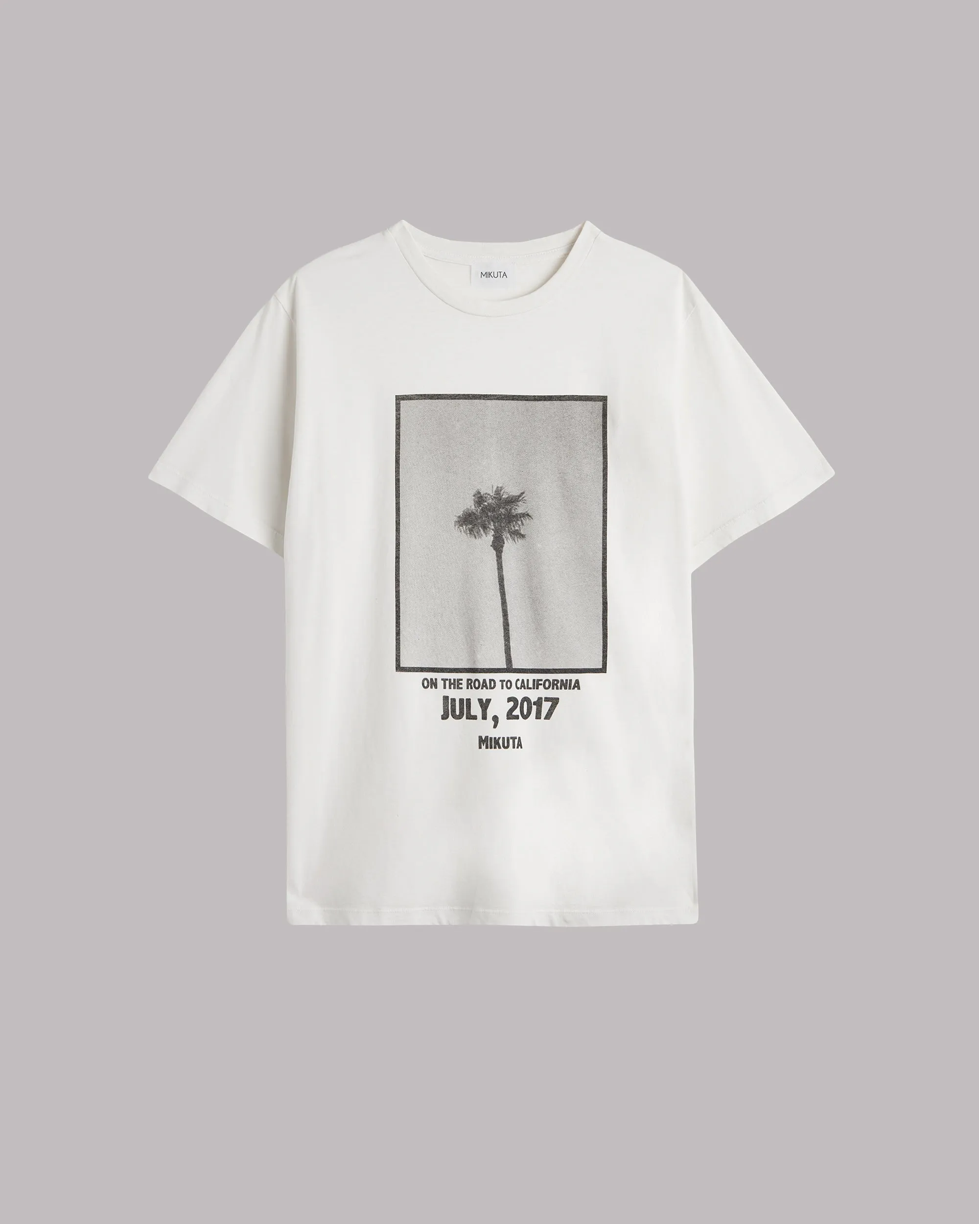 The White Palm Tree Relaxed T-Shirt