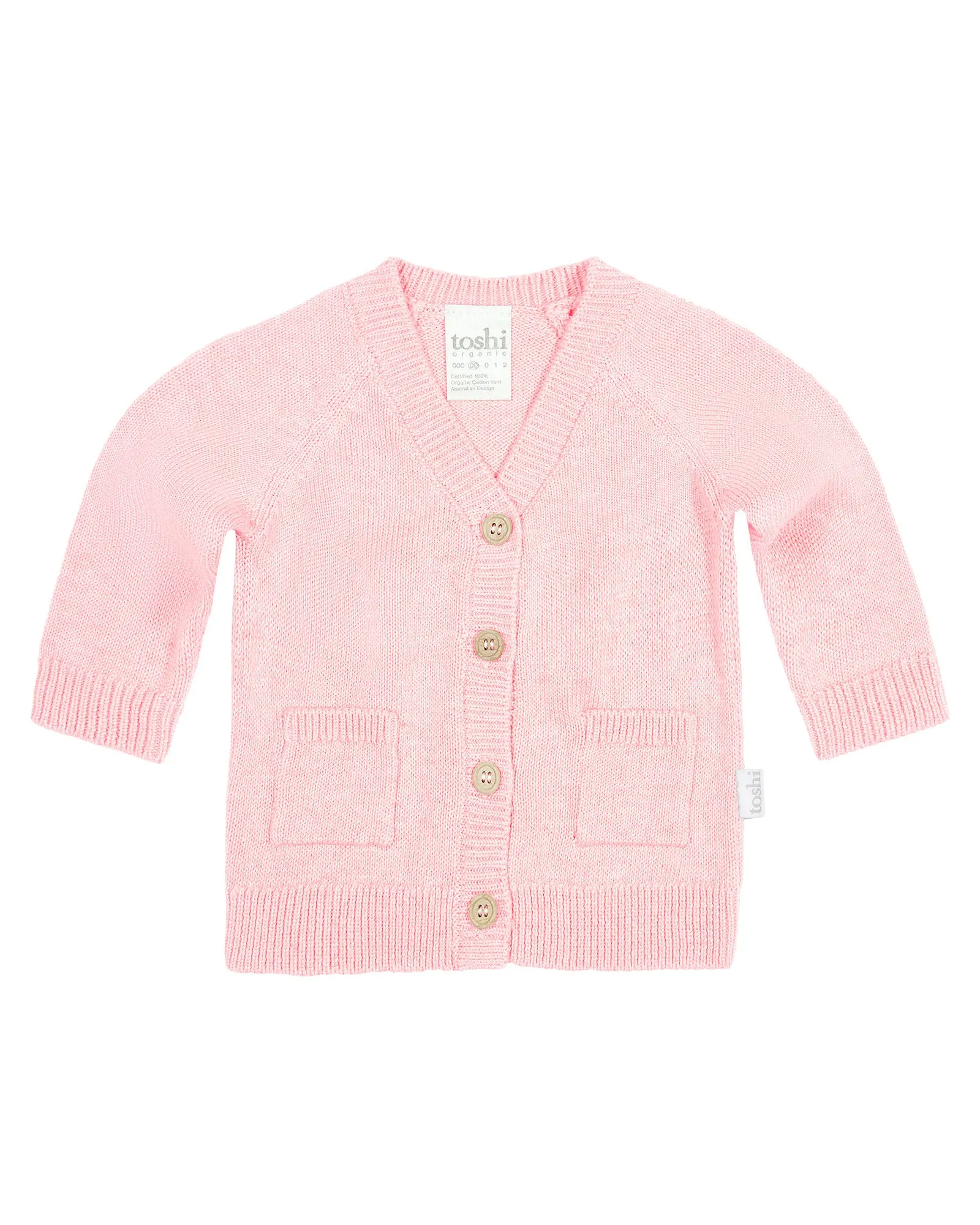 Toshi Organic Cardigan Remy Pearl