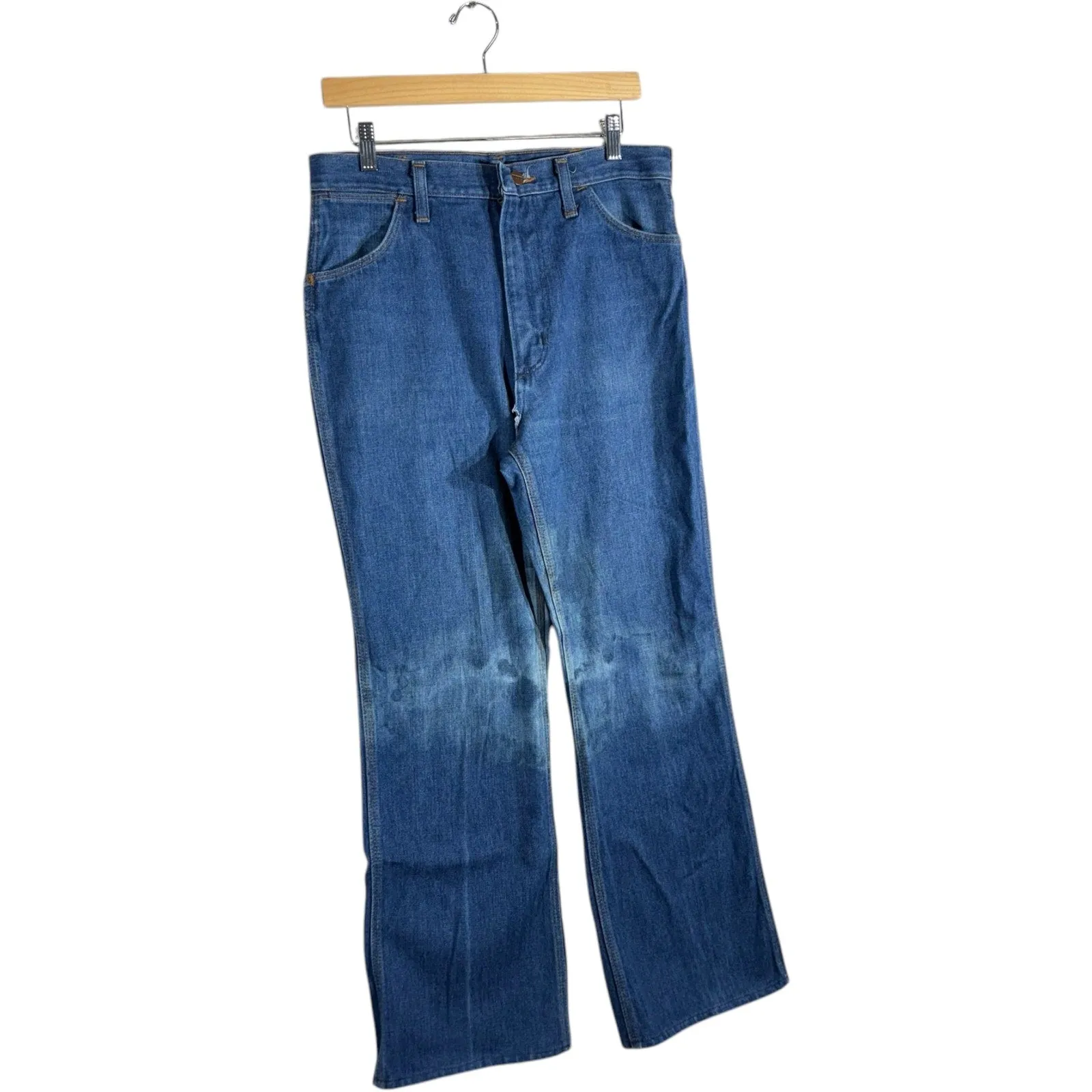Vintage Wrangler Relaxed Fit Bootcut Denim Jeans 32x32