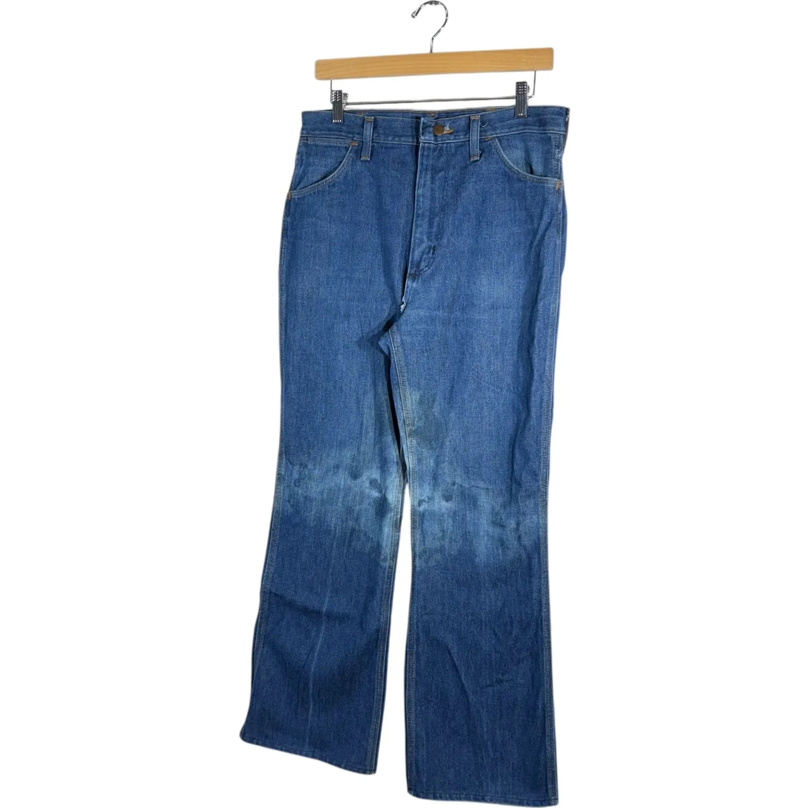 Vintage Wrangler Relaxed Fit Bootcut Denim Jeans 32x32