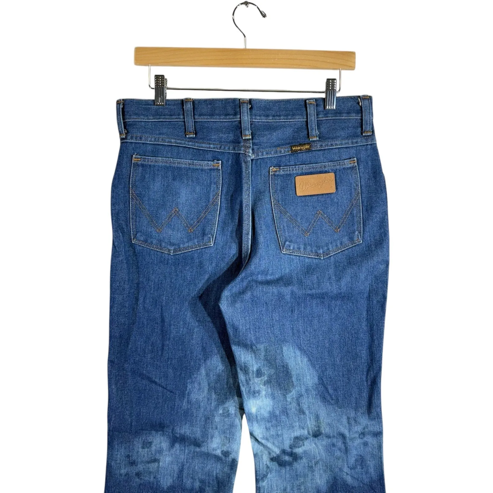 Vintage Wrangler Relaxed Fit Bootcut Denim Jeans 32x32