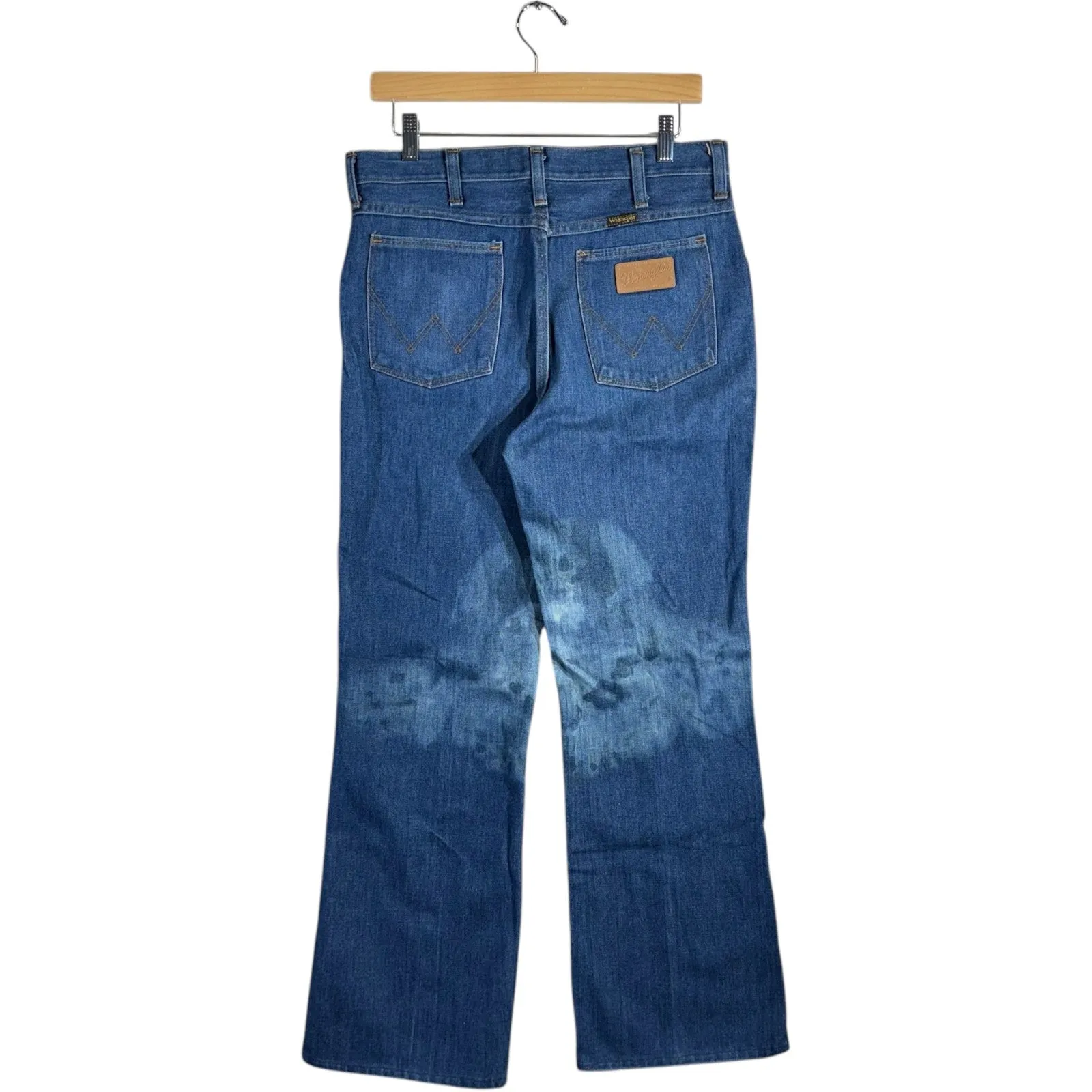 Vintage Wrangler Relaxed Fit Bootcut Denim Jeans 32x32