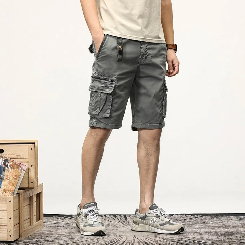 West Louis Tactical Multi-Pocket Fashion Jogger Shorts