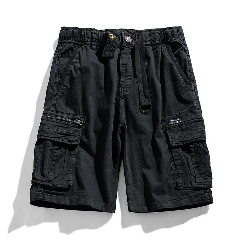 West Louis Tactical Multi-Pocket Fashion Jogger Shorts