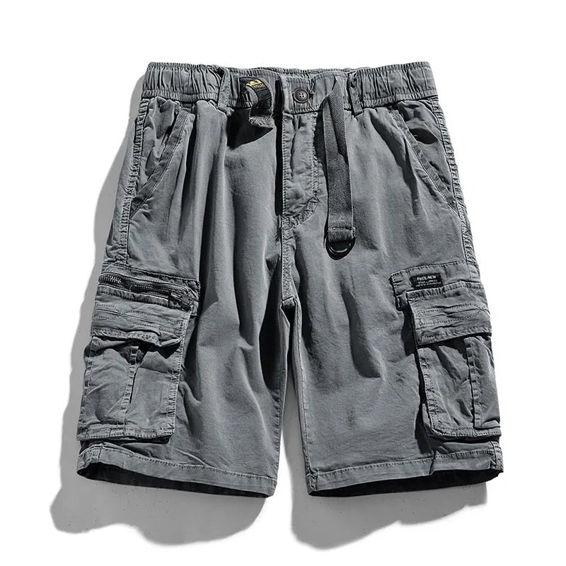 West Louis Tactical Multi-Pocket Fashion Jogger Shorts
